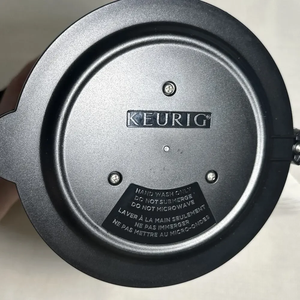 Keurig 2.0 4-Cup Coffee Carafe Pot K300 K400 K450 K500 Black Silver ~Never Used~